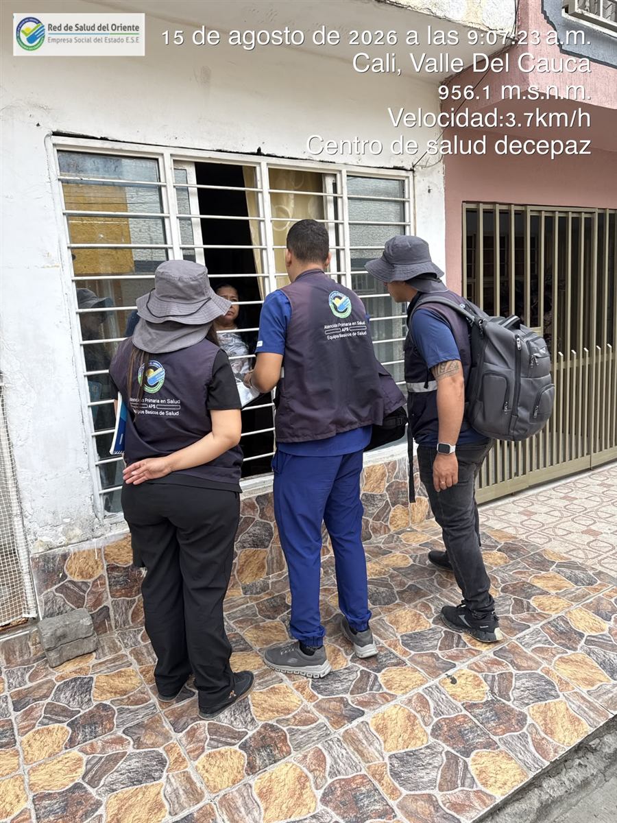 Foto institucional Red de Salud del Oriente