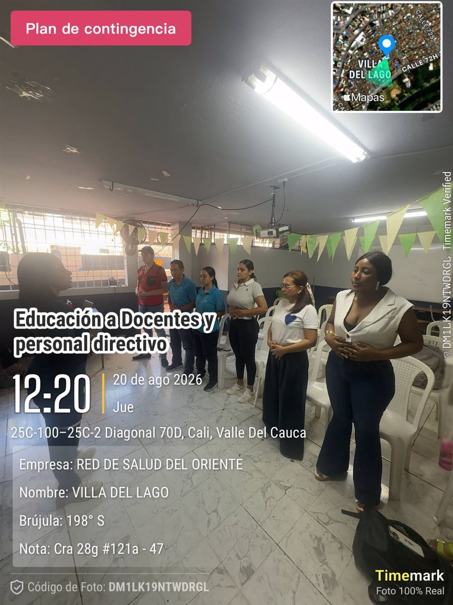 Foto institucional Red de Salud del Oriente